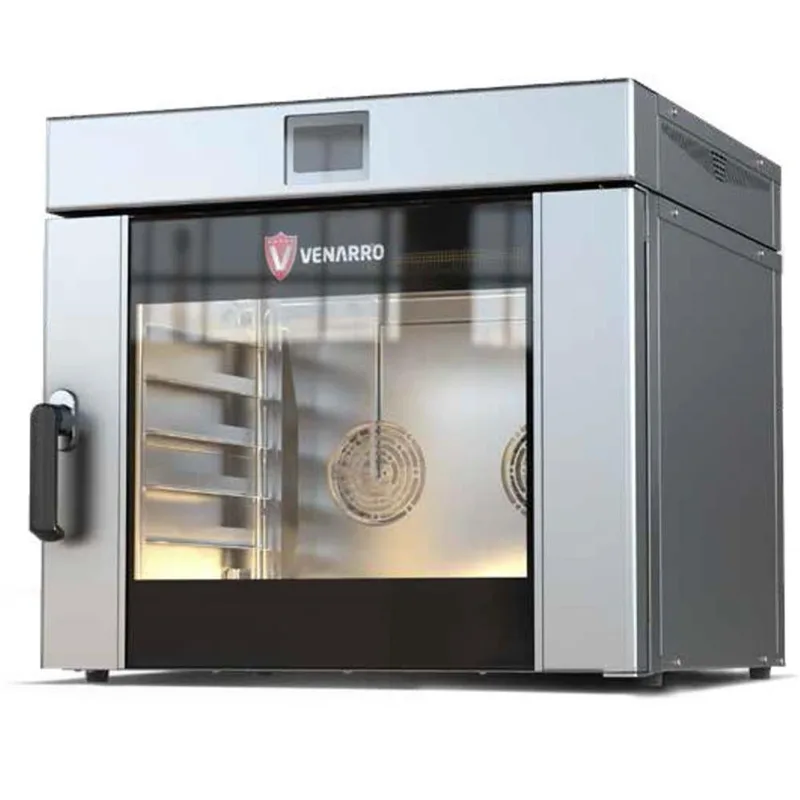Venarro 6 Tepsili Patisserie Fırın Buharlı Yana Açılır Manuel Elektrikli 6-40x60 DEF-P6Y