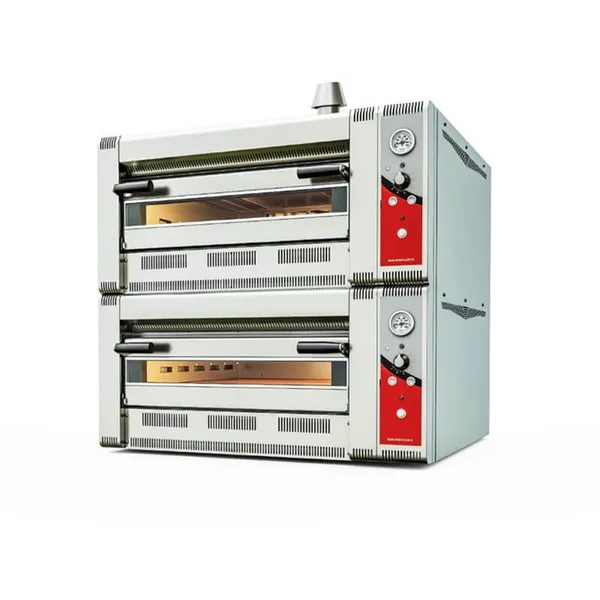 Venarro Çift Katlı Pizza Fırını Gazlı 34 cm x 4+4 Pizza Kapasiteli DYP-4+4GS