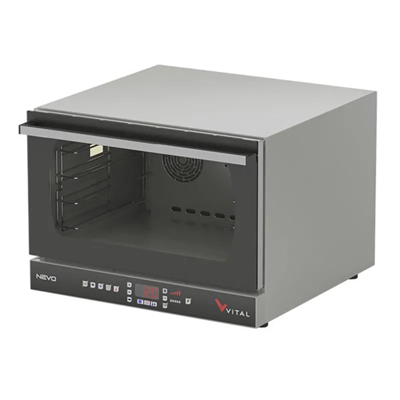 Vital 4 Tepsili Konveksiyonlu Patisserie Fırın Dijital Elektrikli 40x60 NEVO-04E