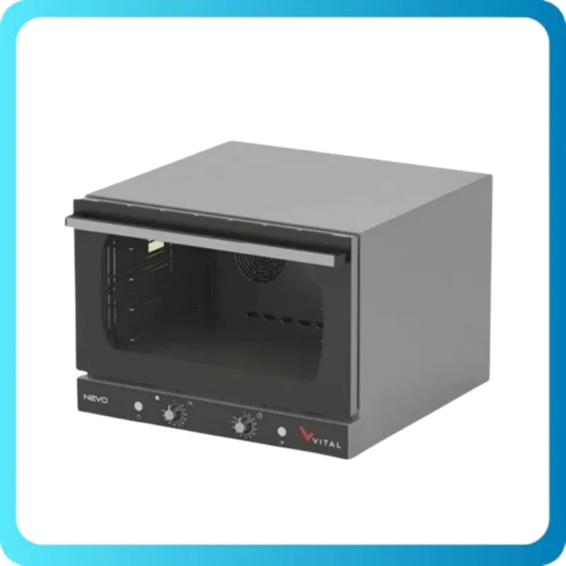 Vital 4 Tepsili Konveksiyonlu Patisserie Fırın Manuel Elektrikli 40x60 NEVO-04EM