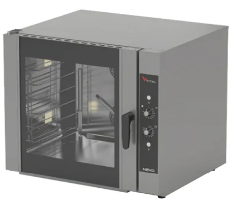 Vital 6 Tepsili Konveksiyonlu Patisserie Fırın Manuel Elektrikli 40x60 NEVO-06EM