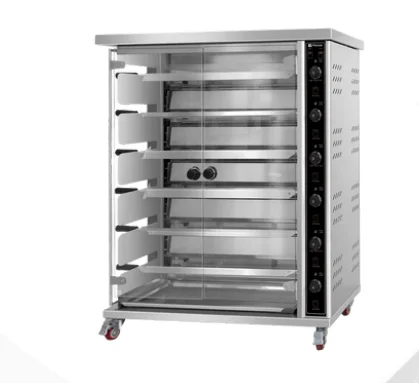 Vosco 6 Şişli Elektrikli Piliç Çevirme Fırını 138×50×152 VWJG-6P