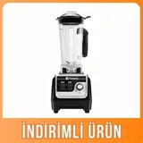 Vosco Manuel Buz Kırıcı Bar Blender 2 Litre Siyah VHS-206S - 1