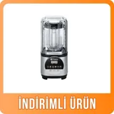 Vosco Pro Gürültü Önleyici Kapaklı Soundproof Bar Blender Dijital 2 L Kapasiteli Gri VHS-211E - 1