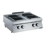 Zanussi 4'lü Kare Pleyt Set Üstü Ocak 80x70x25 cm Elektrikli 372017 - 1