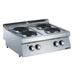 Zanussi 4'lü Yuvarlak Pleyt Set Üstü Ocak 80x70x25 cm Elektrikli 372015 - 1