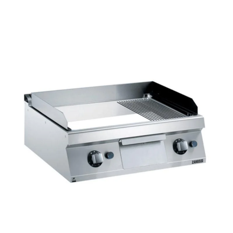 Zanussi 80 cm Yarı Oluklu Pleyt Izgara 80x70x25 cm Elektrikli 372197