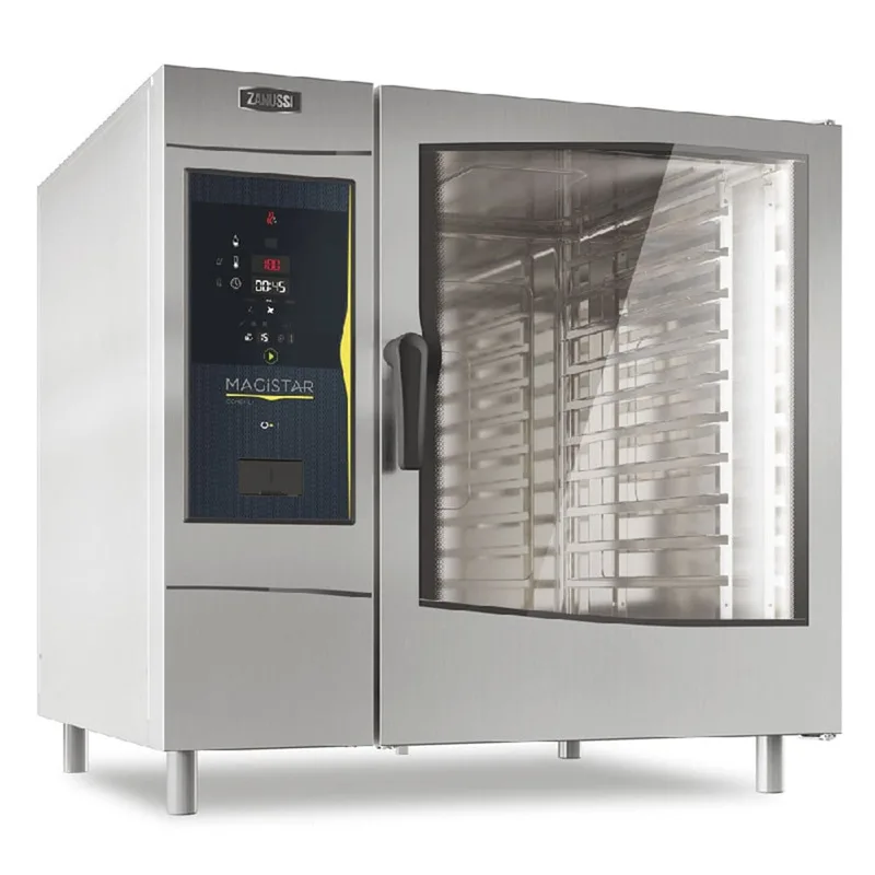 Zanussi Kombi Fırın Doğalgazlı 10 GN 2/1 Kapasiteli Dijital  218783