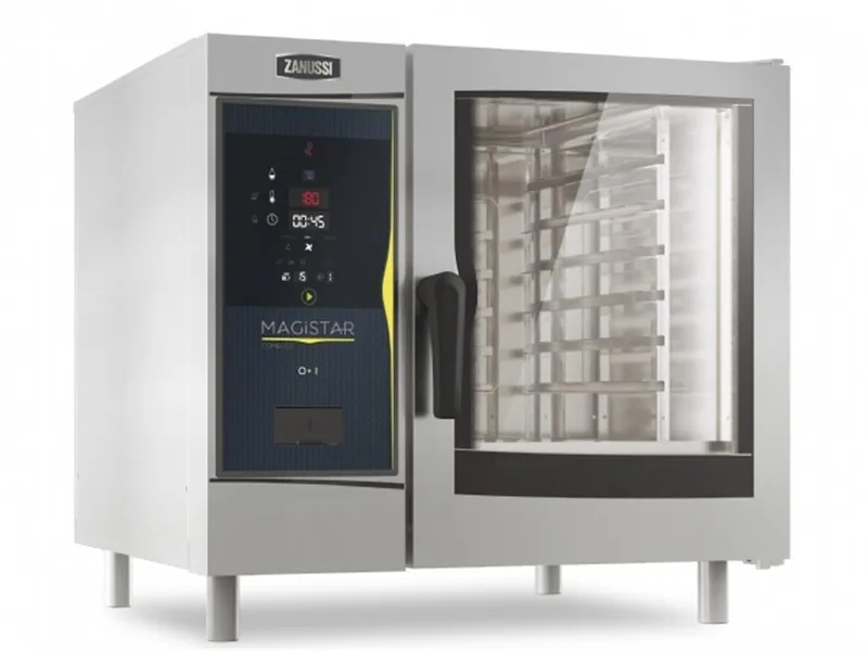 Zanussi Kombi Fırın Doğalgazlı 6 GN 1/1 Kapasiteli Dijital 218880