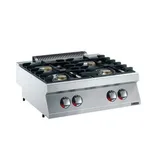 Zanussi Set Üstü Ocak 4 Gözlü Gazlı 80x70x25 cm 372001 - 1