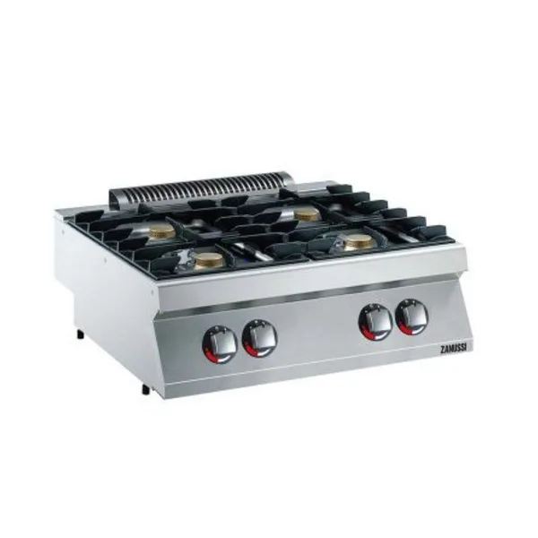 Zanussi Set Üstü Ocak 4 Gözlü Gazlı 80x70x25 cm 372001