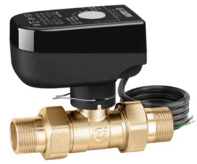 CALEFFİ MOTORLU İKİ YOLLU KÜRESEL VANA