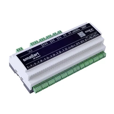 IO330.41 I/O Modülü, 2AI (0-10V)-4AO-13PI (NTC10K, DI)-9DO-2DI-3RS-485 Port Modbus, 24V DC Besleme