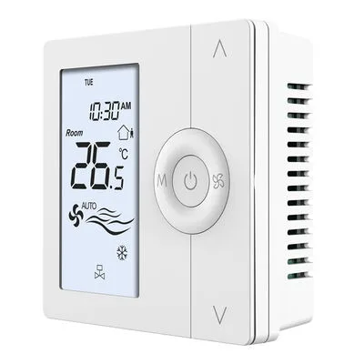 Smallart Haberleşmeli Fan Coil Termostatı 2-4 borulu, Fan, AC besleme