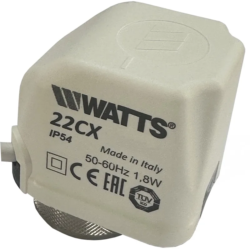 Watts Elektrotermik Aktüatör 230V, NO / WT-22CX230NA2