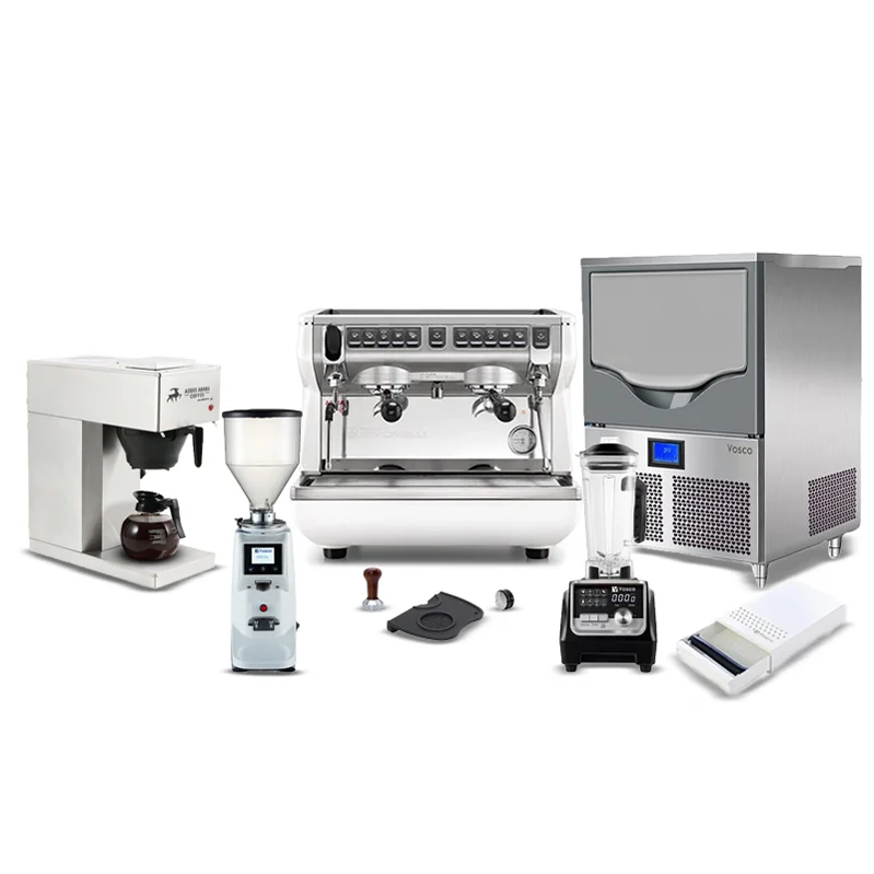 20.Yıl Özel Nuova Simonelli Appia Life II Compact Kahve Makinesi, 9 Parçalı Cafe Seti