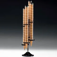 Zicco 4'lü Polikarbon Külahlık, Akrilik Standlı, 19x86 cm