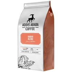 Addis Ababa Coffee Harar Blend Çekirdek Kahve, 250 Gr