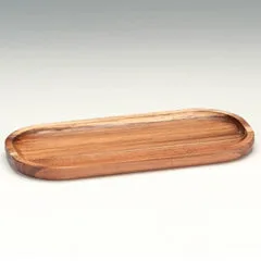 Zicco Ahşap Teşhir Tabağı, 29x14 cm