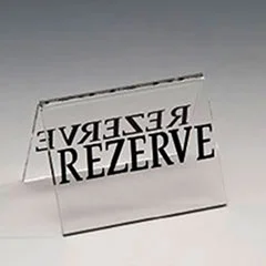 Zicco Akrilik İsimlik, 10x7,5 cm