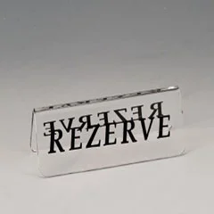 Zicco Akrilik İsimlik, 15x4,5 cm