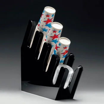 Zicco Akrilik Karton Bardak Standı, 11,5x51,5x42,5 cm
