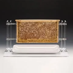 Zicco Akrilik Petek Bal Standı,67x24x35 cm