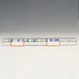 Zicco Akrilik Sipariş Tutucu, 50 cm, Şeffaf - Görsel 1