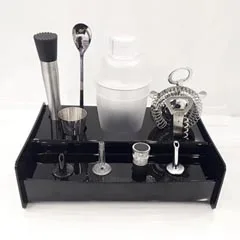 Zicco Akrilik Standlı Bar Seti (Polikarbon Shaker )