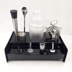 Zicco Akrilik Standlı Bar Seti (Polikarbon Shaker )