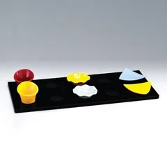 Zicco Akrilik Teşhir Standı, 10'lu, 23,5x53 cm