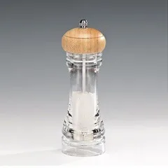 Zicco Akrilik Tuz Karabiber Değirmeni, 19 cm