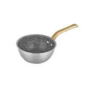 Altınbaşak Alu Granit Mini Wok Tava, 12 cm