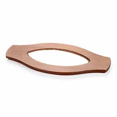 Altınbaşak Cilalı Mdf Balık Ahşap Altlık, 20x40 cm