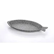 Altınbaşak Granit Kaplamalı Döküm Balık Tava, 37x16x3 cm