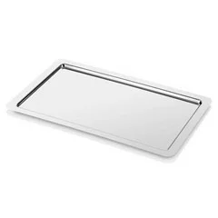 Altınbaşak Paslanmaz Dikdörtgen Servis Tepsi 53x32x1 cm
