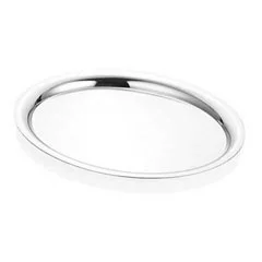 Altınbaşak Paslanmaz Oval Tepsi 27.5x20x1.5 cm
