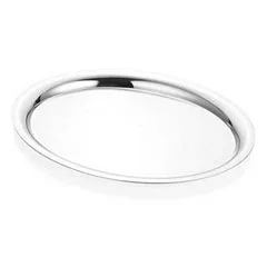 Altınbaşak Paslanmaz Oval Tepsi 31x23.5x1.5 cm