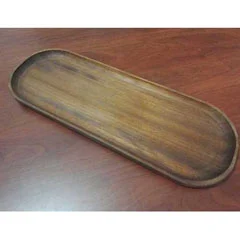 Altınbaşak Pide Tabağı, İroko, 45x16 cm