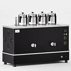 Anka Black Pro Kompakt Full Otomatik Çay Kazanı, 4 Demlikli, 40 Litre