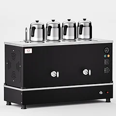 Anka Black Pro Kompakt Full Otomatik Çay Kazanı, 4 Demlikli, 40 Litre
