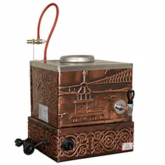 Anka Eko Elektrikli Çay Kazanı, 1 Demlikli, 14 Litre, Bakır