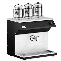 Anka Pro Chef Çay Makinesi, 2 Demlikli, 15 Litre, Siyah