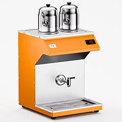 Anka Pro Chef Çay Makinesi, 2 Demlikli, 15 Litre, Turuncu