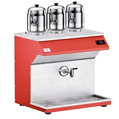 Anka Pro Chef Çay Makinesi, 3 Demlikli, 25 Litre, Kırmızı