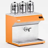 Anka Pro Chef Çay Makinesi, 3 Demlikli, 25 Litre, Turuncu - Görsel 1