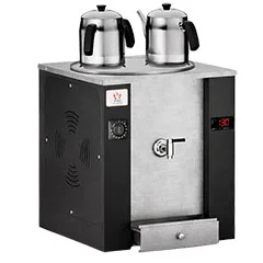 Anka Pro Exper Çay Makinesi, 2 Demlikli, 15 Litre, Siyah