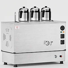 Anka Pro Kompak Full Otomatik Çay Kazanı, 3 Demlikli, 30 Litre, Inox