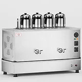 Anka Pro Kompak Full Otomatik Çay Kazanı, 4 Demlikli, 40 Litre, Inox - Görsel 1