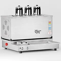 Anka Pro Plus Smart Çay Kazanı, Hibrit, 3 Demlikli, 30 Litre, Inox